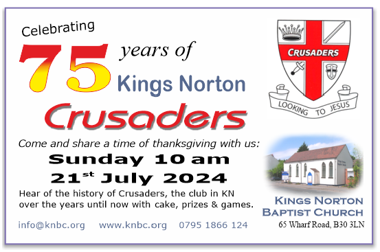 Crusaders Sunday School 