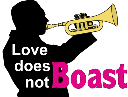 Love does not boast