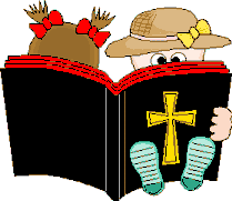 Bible and child