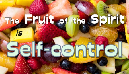 Are you living a self-controlled life?