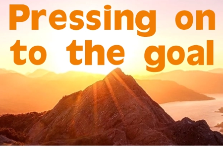 Pressing on to the goal