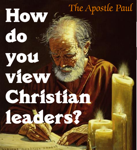  How do you view your Christian leader?