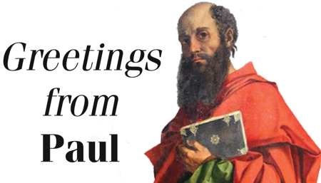 Greetings from Paul