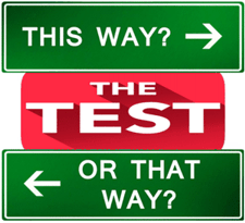 The time of testing
