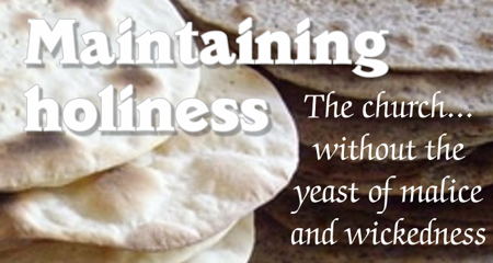 Maintaining holiness